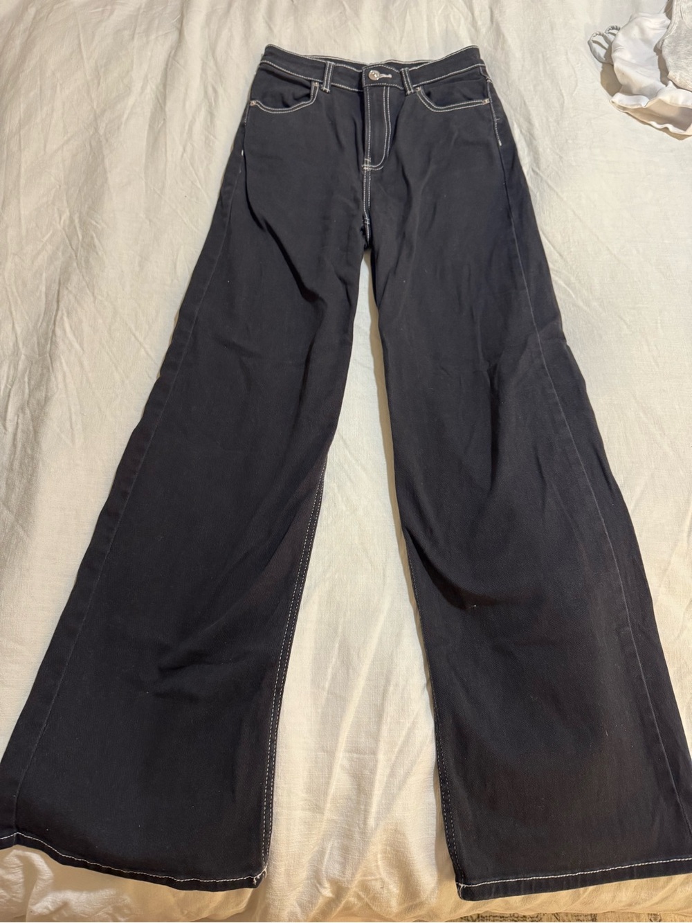 Black Wide Leg Jeans